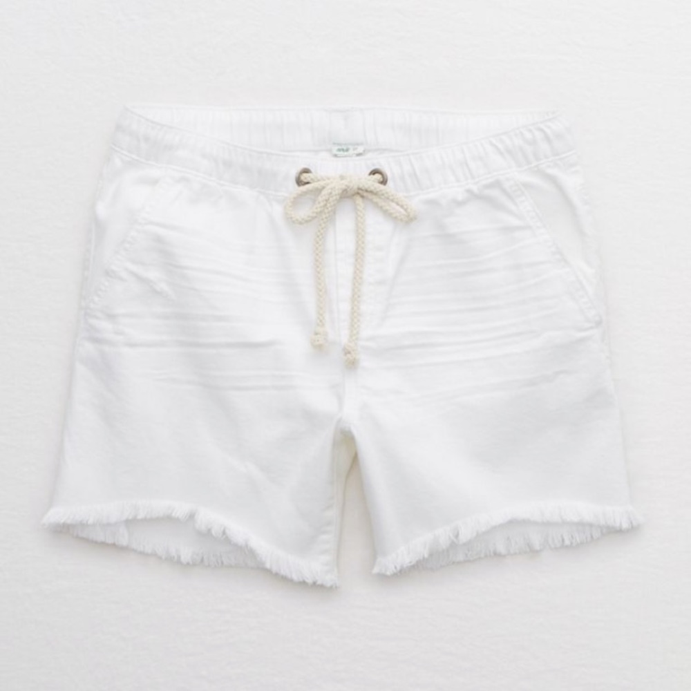 Denim boyfriend short